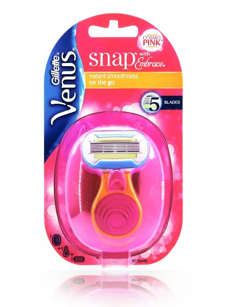 Gillette женский станок VENUS SNAP with Embrace (Станок + 1 кассета)