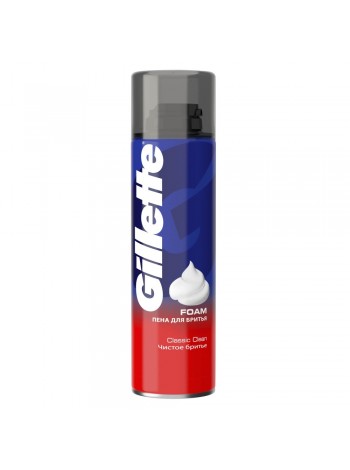Пена-д/бр Gillette чистое бритье 200 мл